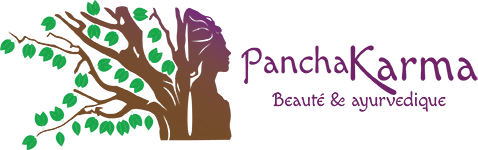 Le logo du Panchakarma en dégradé