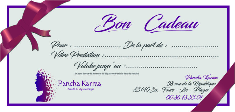 Bon cadeau